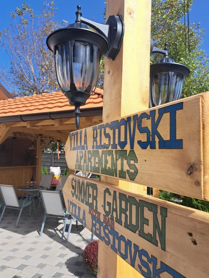 Villa Ristovski Ohrid Buitenkant foto